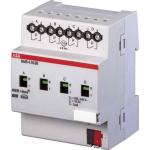 SA/S 4.16.5S - TERMINALE DI USCITA CON RILEVAZ. CORRENTE, 4 CANALI, 16 A, CARICHI CAPACITIVI